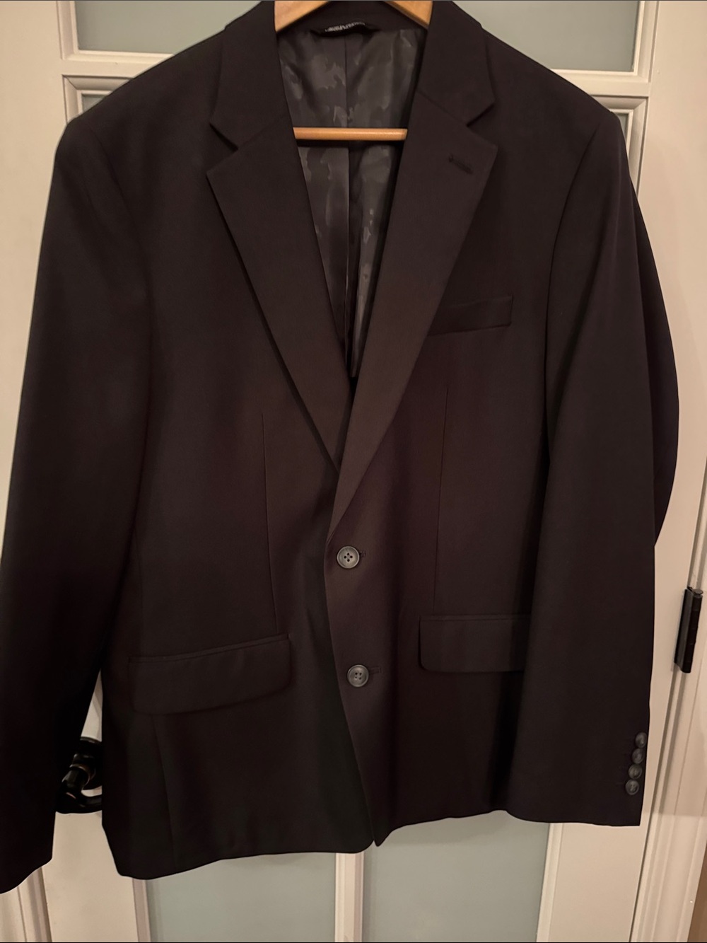 Men’s Black  Haggar Smart Wash Repreve Slim-Fit Suit Jacket